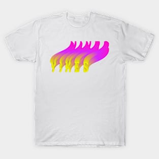 yikes,colorful Fun T-Shirt